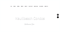 Desktop Screenshot of nautibeachcondos.com